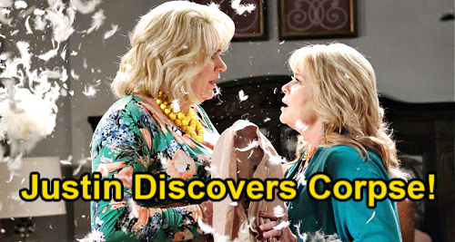 Days of Our Lives Spoilers: Justin Discovers Horrifying Calista Corpse – Bonnie’s Deadly Cover-Up Fails