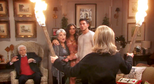Days of Our Lives Spoilers: Marlena’s Christmas Goes Up in Flames – Devil’s Fire Show at Horton House