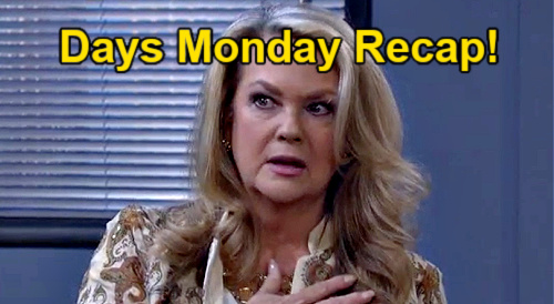 Days of Our Lives Spoilers: Monday, April 11 Recap – Sarah Wants to Marry Eric – Gwen’s Secret Stuns Ava – Xander Moves On