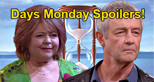 Days of Our Lives Spoilers: Monday, April 18 – Nancy & Clyde Dating App Connection – Ava's Immunity Deal – Chloe’s Plan Fails