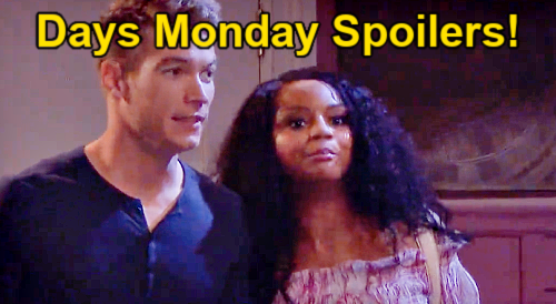 Days of Our Lives Spoilers: Monday, April 25 – Ben Held Prisoner – Allie's Sinister Baby Plan – Tripp & Chanel Go Wild