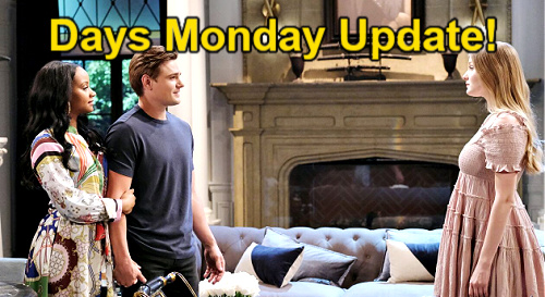 Days of Our Lives Spoilers: Monday, August 30 Update – Allie & Johnny Fight Over Chanel – DA Trask & EJ at War Over Xander
