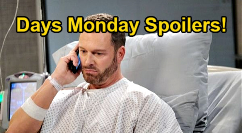 Days of Our Lives Spoilers: Monday, December 13 – Ciara Evades Marlena – John Heads for Cabin – Belle Finds Pub Proof