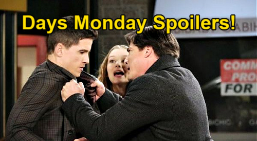 Days of Our Lives Spoilers: Monday, February 15 – Lucas Attacks Charlie – Ben Rescues Claire – Rafe Surrenders to Nicole