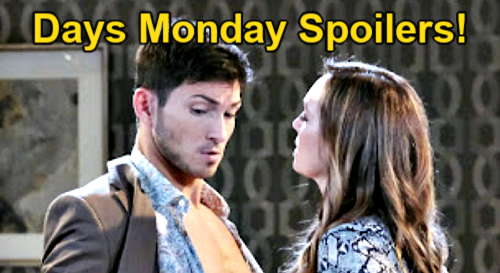 Days of Our Lives Spoilers: Monday, March 13 – Gwen Kisses Alex – Tripp’s News Enrages Wendy – EJ’s Dinner Disaster
