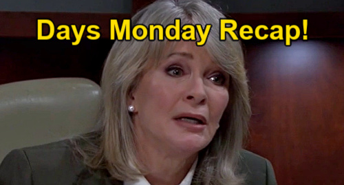 Days of Our Lives Spoilers: Monday, September 20 Recap – Doug Collapses After Devil’s Punishment – Marlena’s Horrible Ultimatum