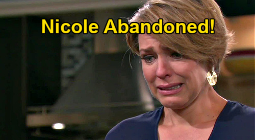 Days of Our Lives Spoilers: Nicole Abandoned by Eric - Faces Charlie Murder Charges Without Husband