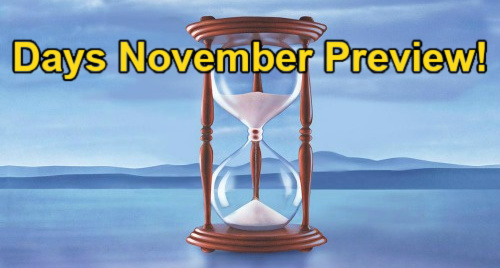 Days of Our Lives Spoilers: November Sweeps Preview – Hot Homewreckers, New Mysteries & Wedding Mayhem