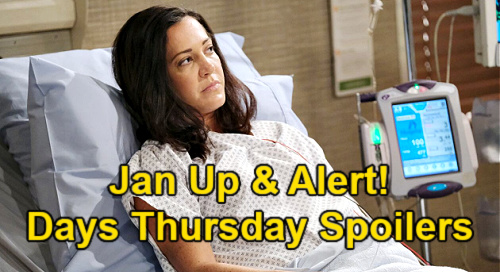 Days of Our Lives Spoilers: Thursday, April 1 – Sami Lethal Injection for John – Kayla's Stefano Clone – Jan Awakens from Coma