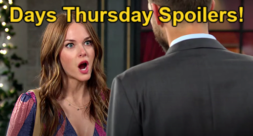 Days of Our Lives Spoilers: Thursday, April 11 - Holly & Tate’s Picnic - Everett Scares Stephanie - Maggie’s Terrible News