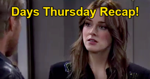Days of Our Lives Spoilers: Thursday, August 18 Recap – Rafe Confronts Gwen with Sarah Mask – Stephanie’s Mystery PR Client