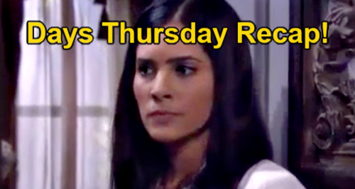 Days of Our Lives Spoilers: Thursday, February 3 Recap – TR’s Ominous Promise – Gabi Makes Jake Pay – Ava’s Gift for Tripp