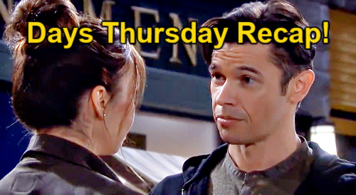 Days of Our Lives Spoilers: Thursday, January 13 Recap – Kristen's Cryptic Offer for Ava – Steve & Kayla's Priest and Nun Con