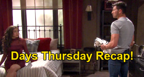 Days of Our Lives Spoilers: Thursday, July 1 Recap – Ciara Waiting on Ben’s Bed - Tripp Sends Eli to Gwen’s Door