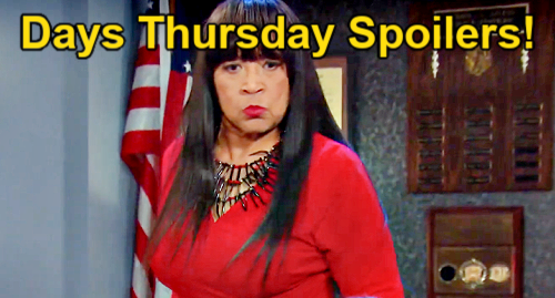 Days of Our Lives Spoilers: Thursday, July 27 – Scandalous Bride Surprise, Tough Goodbye and Vengeful Outburst