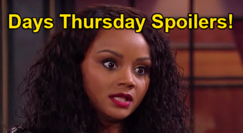 Days of Our Lives Spoilers: Thursday, July 28 – EJ Threatens Chad – Gabi’s Proposal – Paulina Helps Chanel Pick a Twin