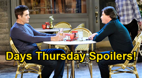 Days of Our Lives Spoilers: Thursday, June 24 – Jake & EJ’s Tense First Meeting – Gabi Fights for Her Man’s Job
