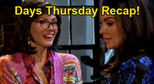 Days of Our Lives Spoilers: Thursday, March 11 Recap – Kristen Stabs Chloe in Jealous Fantasy – Ben Discovers Dying Ciara