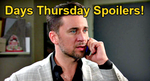 Days of Our Lives Spoilers: Thursday, March 21 – Paulina’s Relentless Reporter Problem – Homecoming Party – Chad’s Discovery