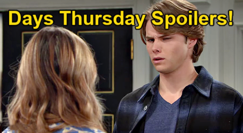 Days of Our Lives Spoilers: Thursday, October 19 – Holly’s Confession – Kristen Targeted – Gabi & Stefan’s Risky Plan