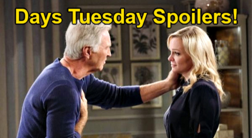 Days of Our Lives Spoilers: Tuesday, April 12 – Ben & Ciara’s Devil Baby – Clyde’s Shocking Proof – John Helps Belle in Crisis