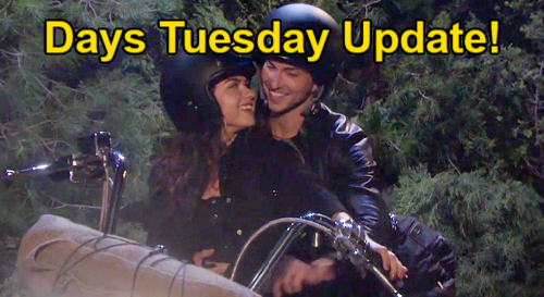 Days of Our Lives Spoilers: Tuesday, August 31 Update – Shawn’s Amazing Wedding Present – Ben & Ciara’s Motorcycle Adventure