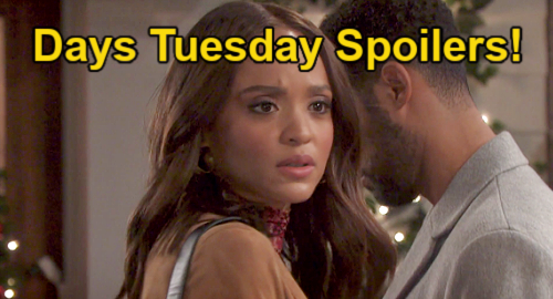 Days of Our Lives Spoilers: Tuesday, December 21 – Johnny & Chanel’s Wedding News – Lucas Learns a Secret – Lani Blasts Paulina