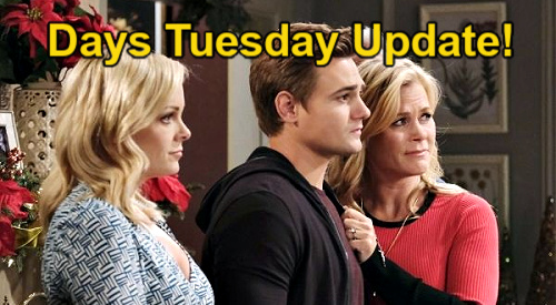 Days of Our Lives Spoilers: Tuesday, December 28 Update – Brady Faces Classic Kristen – Johnny & Allie’s Emergency