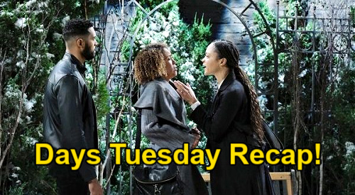Days of Our Lives Spoilers: Tuesday, February 2 Recap - Dr. Raynor Caught - Laura's Memory Lane - Jack Tries To Pay Off Gwen