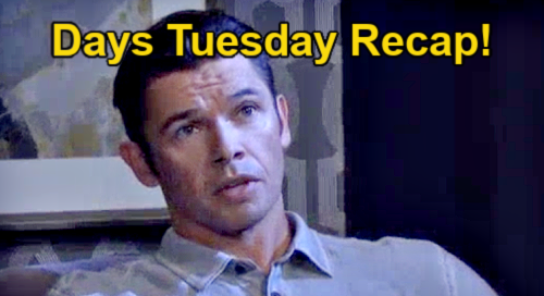 Days of Our Lives Spoilers: Tuesday, January 25 Recap – Ned the Pilot Makes Abigail Disappear – Xander’s Mask Story for Gwen