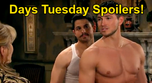 Days of Our Lives Spoilers: Tuesday, July 26 – Chloe & Kristen Strike Deal – Alex Kiriakis Shocks Sonny - Jake’s Gunshot Wound