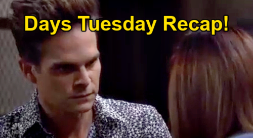 Days of Our Lives Spoilers: Tuesday, June 14 Recap – Leo’s Stolen Money & Jewelry – Rafe Investigates Abigail Robbery Clues