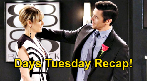 Days of Our Lives Spoilers: Tuesday, June 15 Recap – Nicole Punches Xander – Marlena Spots Sami Kissing Lucas – EJ’s Power Grab