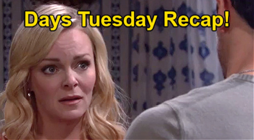 Days of Our Lives Spoilers: Tuesday, March 22 Recap – Gabi Fires Kate – Johnny Knows Ciara’s Baby Gender – EJ’s Murder Memory