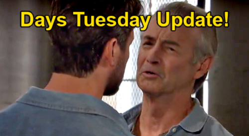 Days of Our Lives Spoilers: Tuesday, March 22 Update – Clyde’s Deadly Order Rocks EJ – Belle’s Apology Tour – Johnny Heats Up