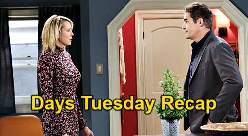 Days of Our Lives Spoilers: Tuesday, May 4 Recap – Rafe Shuts Nicole Out of Love Life - Jack & Chad Comfort Gwen, Abigail Alone