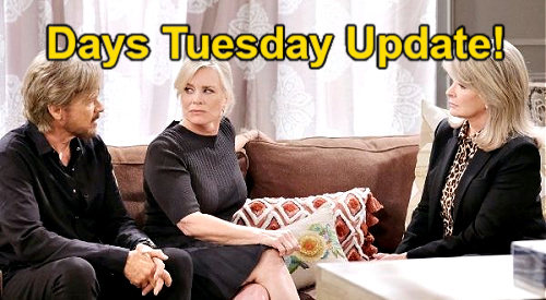 Days of Our Lives Spoilers: Tuesday, November 23 Update – Doug’s Risky Homecoming – Johnny’s Offer Shocks Chanel