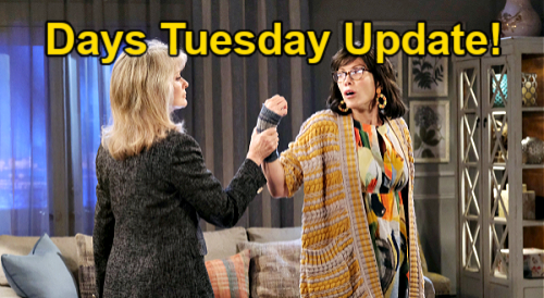 Days of Our Lives Spoilers: Tuesday, November 9 Recap – Susan Learns Marlena’s Evil - Philip’s Conference Table Confusion