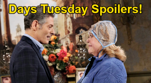 Days of Our Lives Spoilers: Tuesday, October 4 – Gwen Stops Jenn’s Confession – Craig Wants Nancy Back – Mike Horton Returns