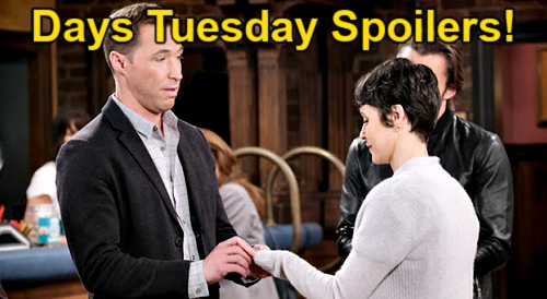 Days of Our Lives Spoilers: Tuesday, September 26 - Sarah's Guilty Wedding Jitters - Alex Struggles With Dad Reveal