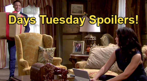 Days of Our Lives Spoilers: Tuesday, September 28 Update – Brady Suspects Jake – Nicole’s Good News – Gwen Needs Justin