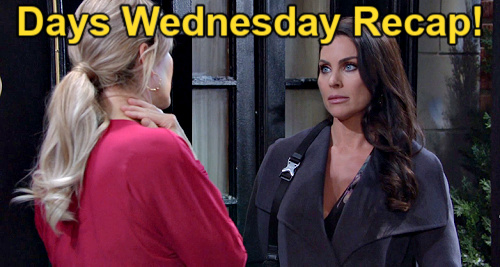 Days of Our Lives Spoilers: Wednesday, January 18 Recap – Chloe’s Fireplace Poker Threat – Kristen & Rachel On the Run