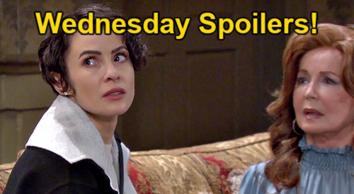 Days of Our Lives Spoilers: Wednesday, January 19 – Gwen Puts On Sarah Mask – Steve’s Fate – Kristen Tricks Kayla