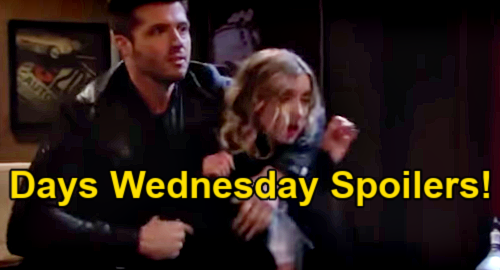Days of Our Lives Spoilers: Wednesday, March 10 – Shawn & Ben Find Evan with Claire in Deadly Danger – Theo Returns Home