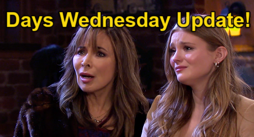 Days of Our Lives Spoilers: Wednesday, March 2 Update – Sarah Rejects Abigail’s Help – Kate Plans to Reunite Allie & Tripp