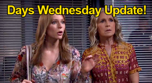 Days of Our Lives Spoilers: Wednesday, May 4 Update – Brady Faces Leo – Abigail’s Guessing Game – Clyde’s Good Excuse
