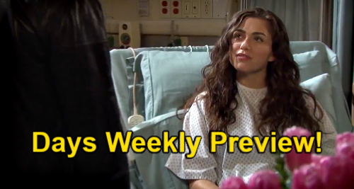 Days of Our Lives Spoilers: Week of April 19 Preview – Xander Demands Paulina's $10 Million – Ciara Tells Ben Leaving Town with Theo