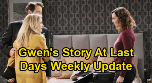 Days of Our Lives Spoilers: Week of January 18 Update – Gwen’s Story At Last - Li Shin Fires Chad Fired - Abigail Moves Out