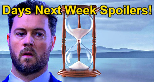 Days of Our Lives Spoilers: Week of November 21 – Susan Tragedy Rocks EJ – Alex’s Offer for Stephanie - Xander’s Deadly Crisis