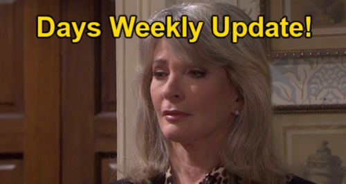 Days of Our Lives Spoilers: Week of November 22 Update – John & Susan Rushed to Hospital – Marlena’s Secret Spills – Johnny’s Proposal